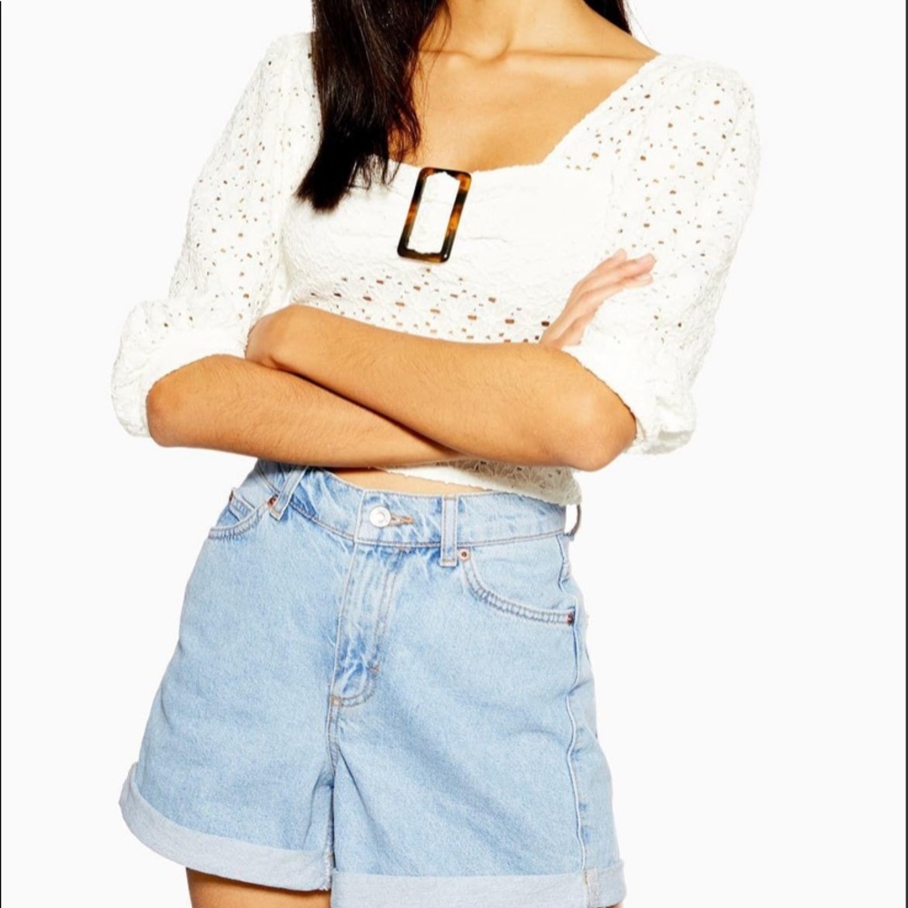 Top shop mom shorts
